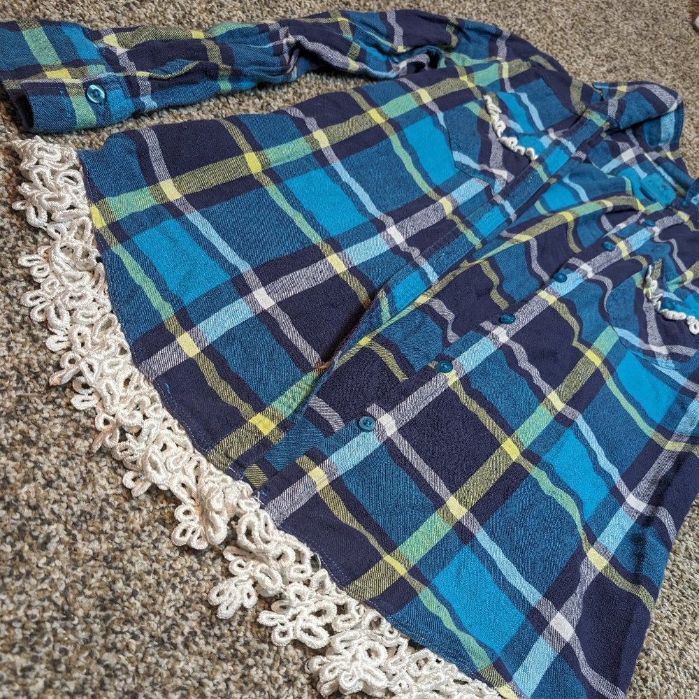 Flannel with Lace